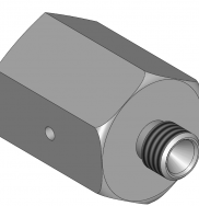 ADAPTADOR PARA AFERIO DA VLVULA DE ALVIO DO CILINDRO HIDRULICO (UTILIZAR COM 380000215)
