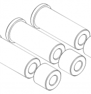 FERRAMENTA PARA TRAVAR AS CAMISAS DOS CILINDROS. CURSOR 13L / 10L / 9L (F3A, F3B E F2C)