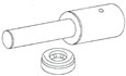 Ferramenta para suporte de equilibrio traseiro do rotor
