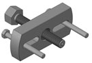 EXTRATOR DA ENGRENAGEM DA BOMBA INJETORA (MOTOR MWM 229)
