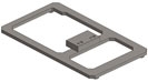 DISPOSITIVO PARA CONTROLAR O PARALELISMO DO COMPENSADOR DE MASSAS (MOTOR MWM 229)
