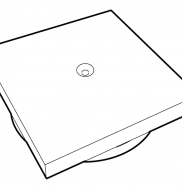 BASE PARA SACADOR DO CORPO REDUTOR DO CUBO REDUTOR BONFIGLIOLI