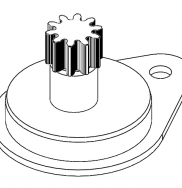 DISPOSITIVO PARA GIRAR MOTOR CURSOR 9L (TRATORES)