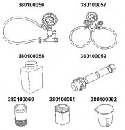 KIT DE TESTE DE FORNECIMENTO/VAZAMENTO DE COMBUSTVEL DO MOTOR NEF TIER 3
